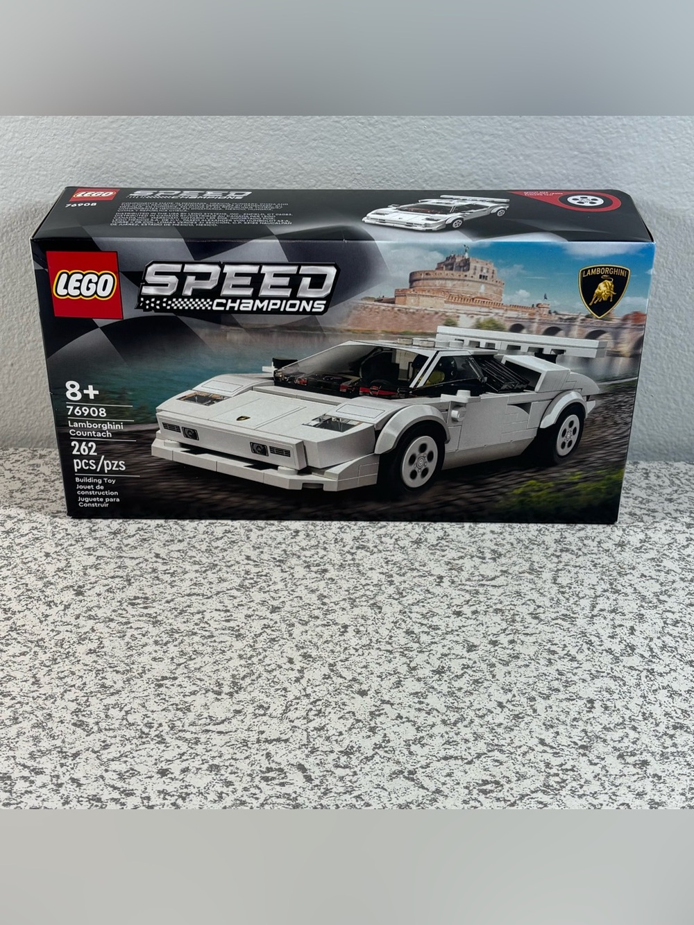 LEGO Speed Champions: Lamborghini Countach 76908 Car Retired Brand New Sealed